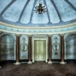 Säulensaal im Schloss Bozkow