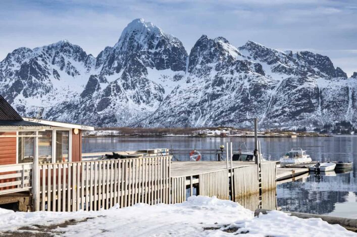 Bergpanorama Lofoten scaled
