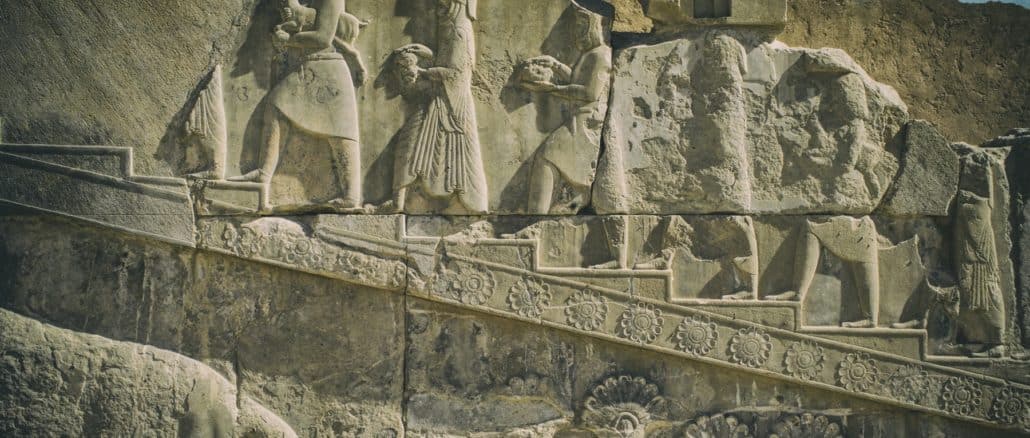 Ruinen in Persepolis - Geheimnisvolles Persien