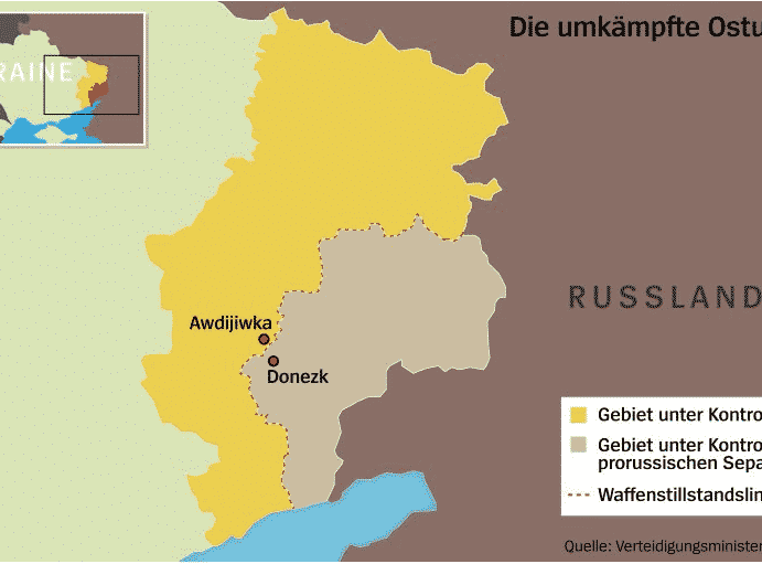 Die aktuelle Lage in der Ostukraine