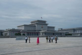 Hauptplatz in Pjoengjang Nordkorea