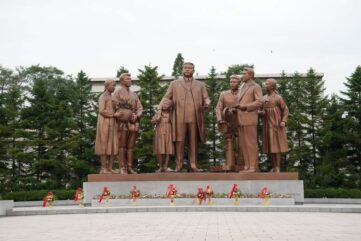 Monument in Pjoengjang