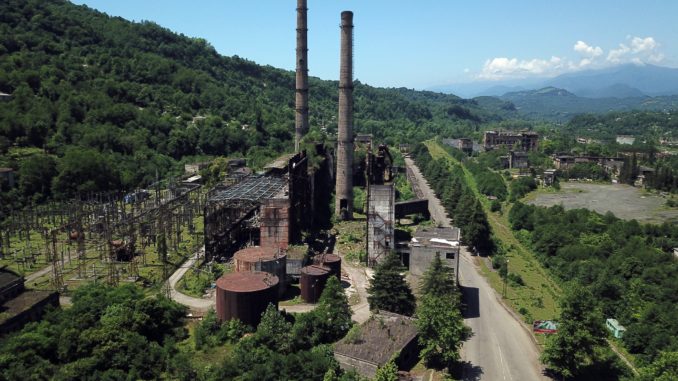 Industrieruinen Abchasien
