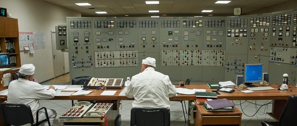 Führung durch das Kraftwerk in Tschernobyl
