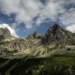Felsen im Gebirge Slowakei