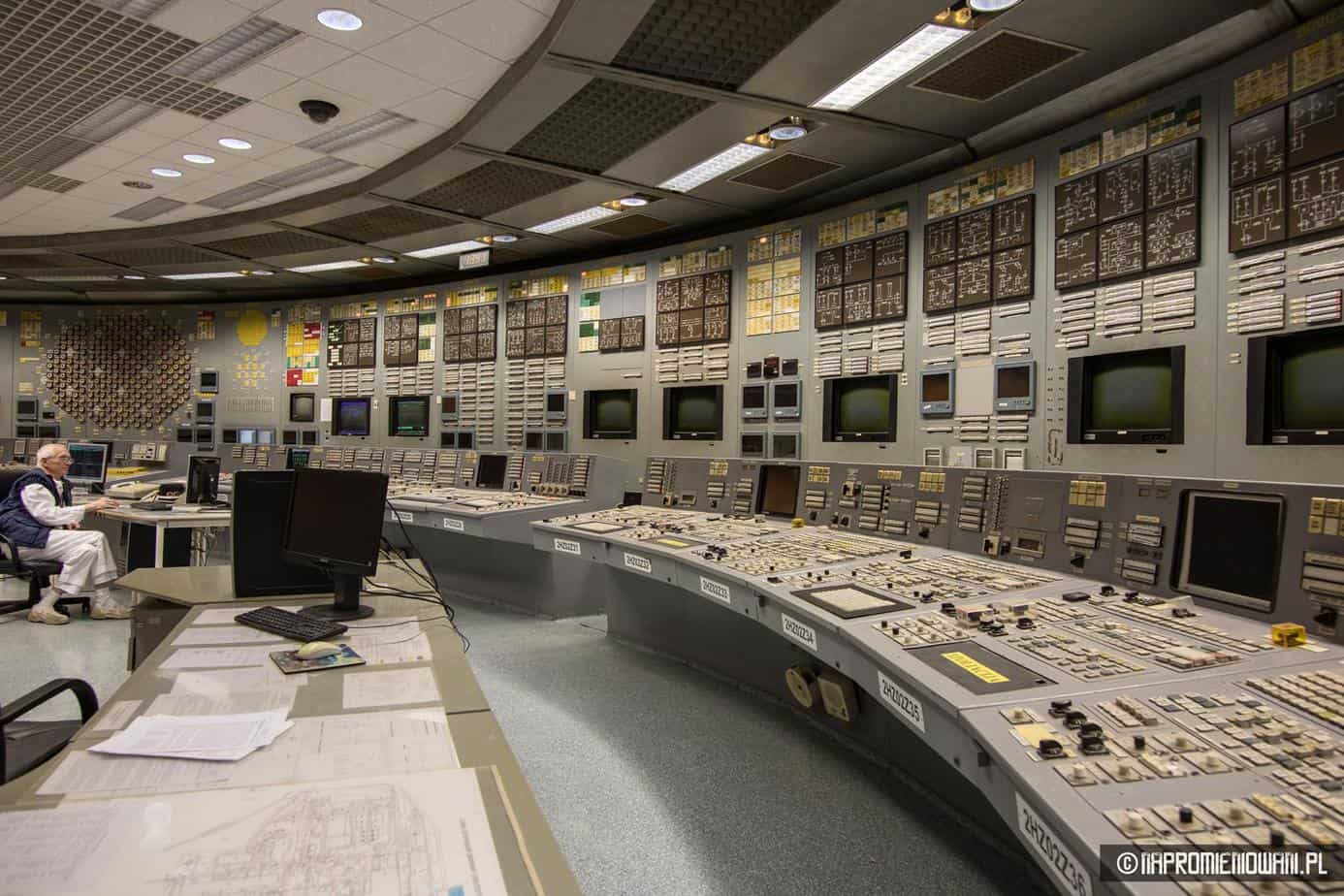 Kontrollraum Kernkraftwerk Litauen