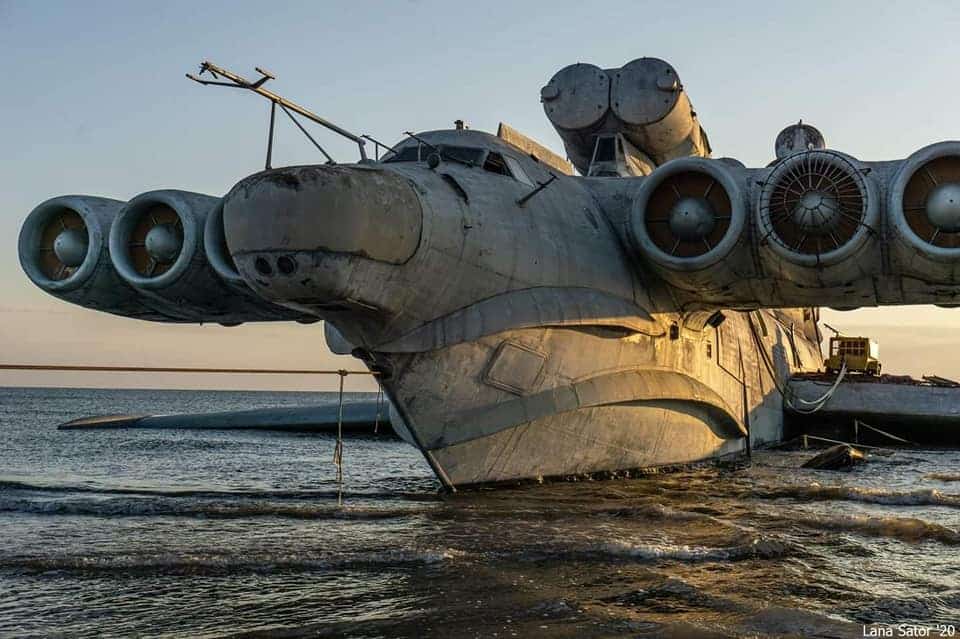 Ekranoplan Caspian Sea Photo Lana Sator20