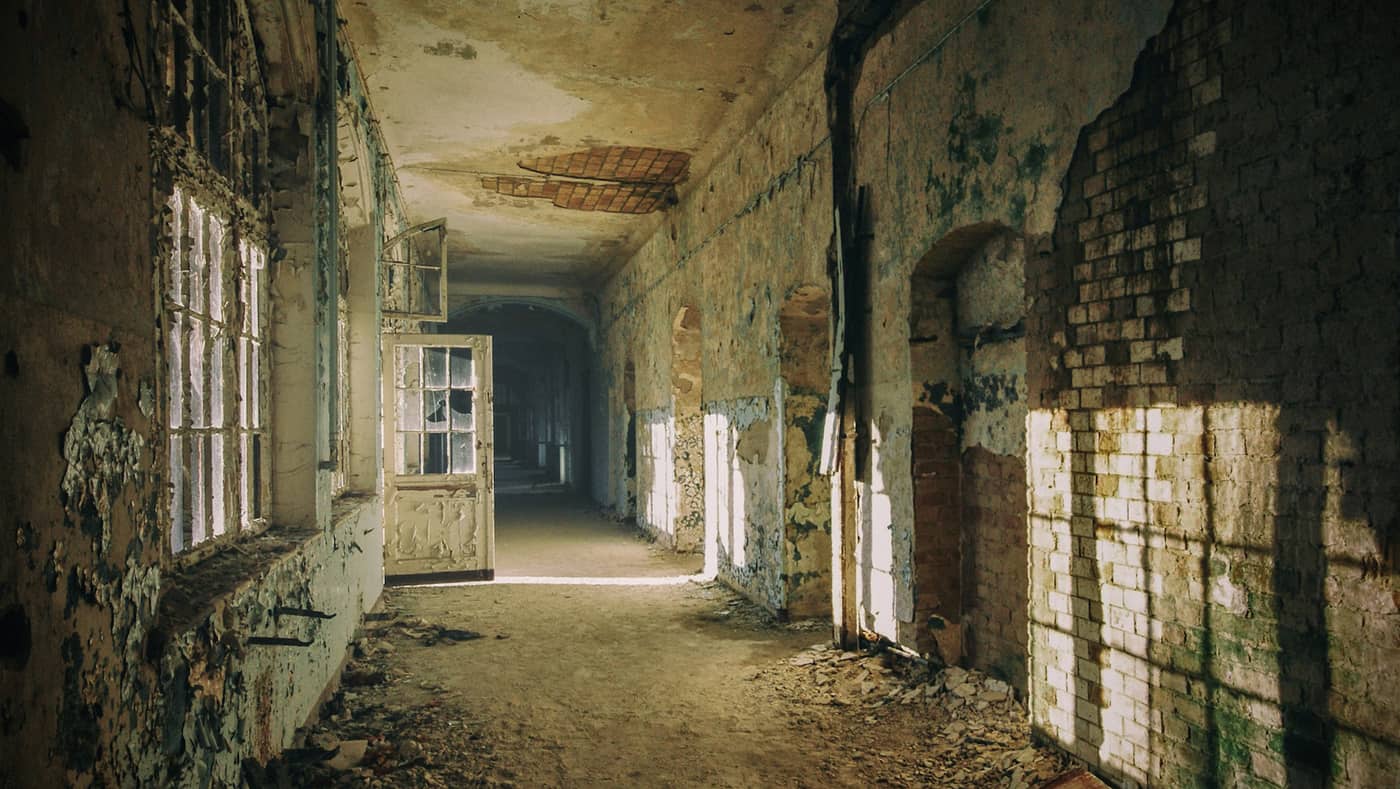 Lost Place im Bettenhaus Beelitz Heilstätten