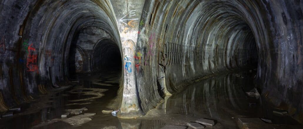 Tunnelsystem des Ostwall in Polen - Oder Warthe Bogen