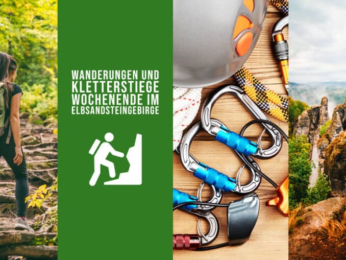 Zwei Tage Wandern und Klettern im Elbsandsteingebirge