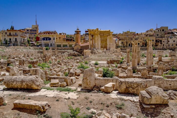 Ruinen im Libanon