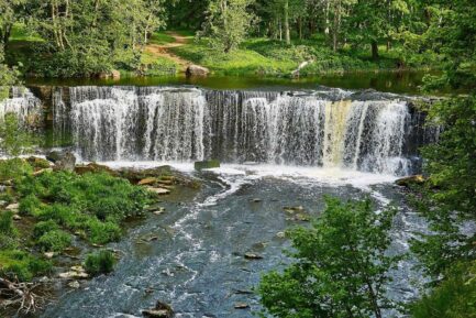 Wasserfall Estland Fotoreise