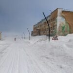 Barentsburg im Winter