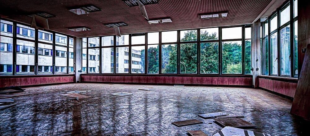Das verlassene DDR Regierungskrankenhaus in Berlin
