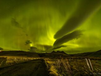 Polarlichter-Island-Herbst