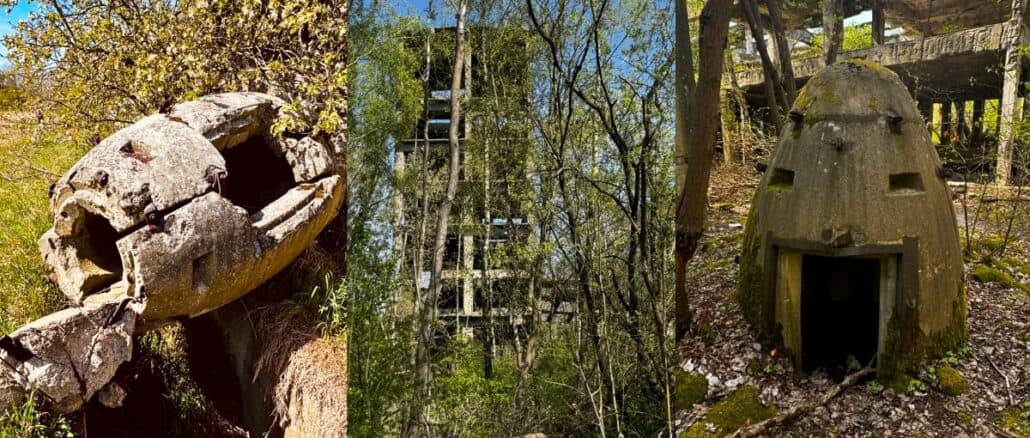 Verlassene Industrieanlagen in der Natur - Hydrierwerke Pölitz